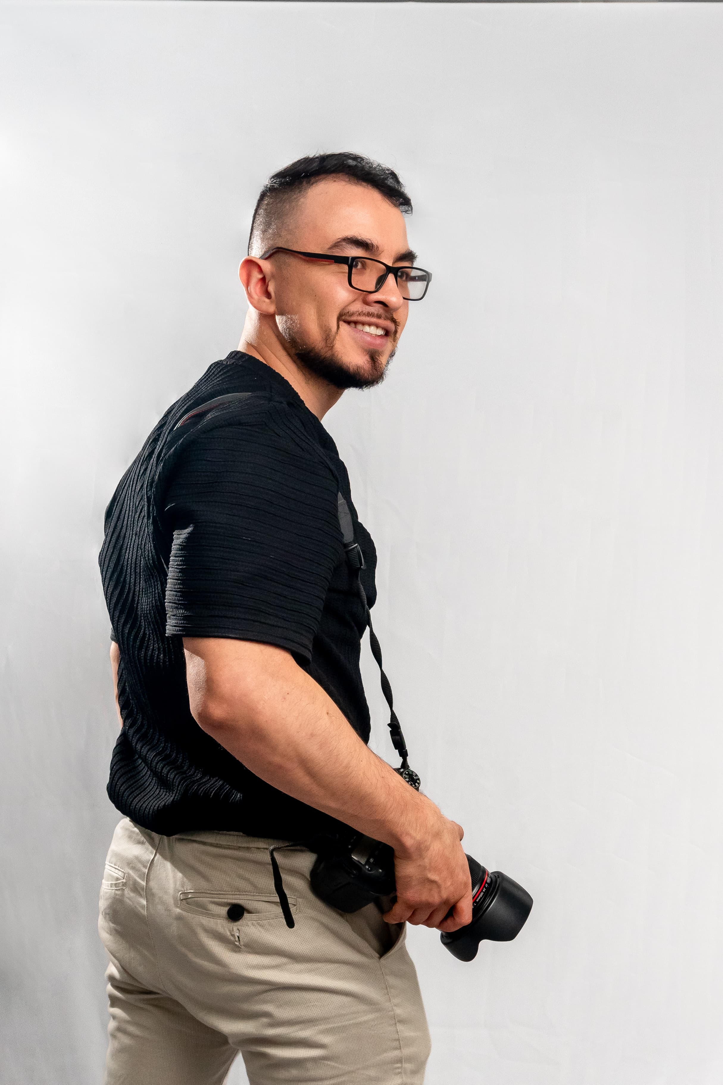 Luis Carlos Mueses en acción